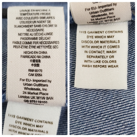 FREE PEOPLE Denim Wrap Tie Skirt, Aztec Boho Embroidery, Hendrix Skirt, NWT - Picture 8 of 9